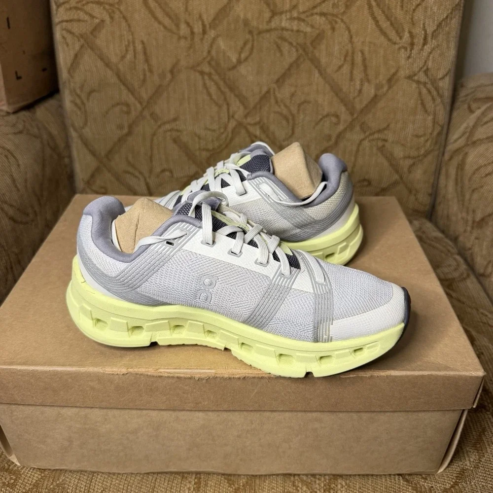 On Cloudgo Frost Hay 55.98232 Women's Size 6 Running Shoes Sneakers